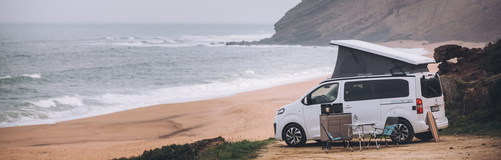 Pössl Campster Van mieten für den Beachurlaub